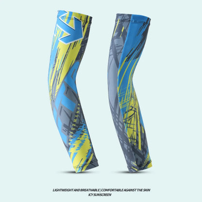 Anti-Sunburn Arm Sleeves – Summer UV Protection Breathable Cooling Sleeves for Men, Driving, Cycling & Sports