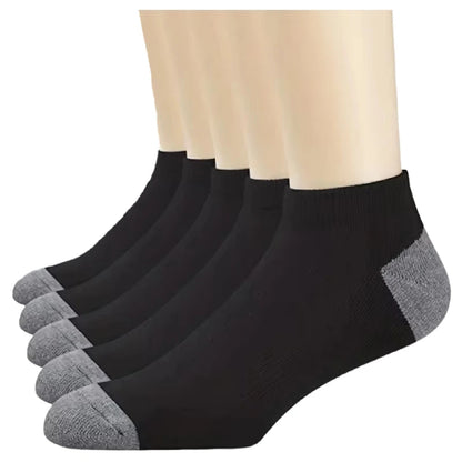 10 Pairs Breathable Cotton Sports Socks for Men – Bamboo Fiber Deodorant Business & Casual Socks