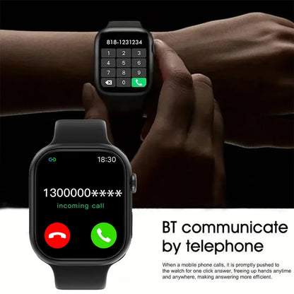 Smartwatch with Bluetooth Call, Health Tracking & 1.73" Display – For Android & iOS