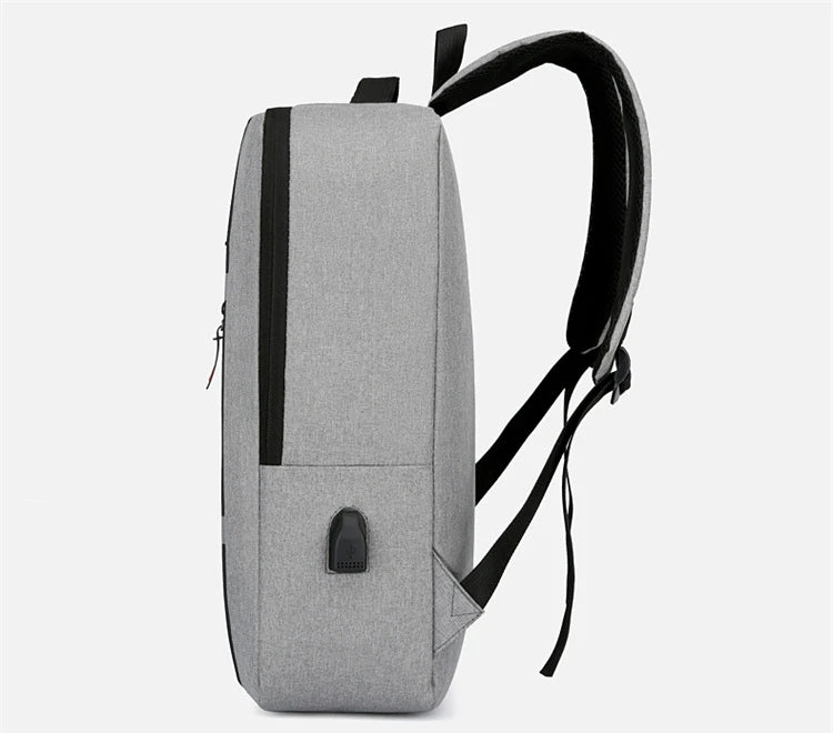 Waterproof Business Backpack for Men – USB Charging 15.6” Laptop Bag, Large Capacity School & Travel Backpack