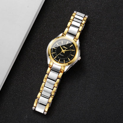 4PCS Women’s Luxury Watch & Bracelet Set – Small Dial Quartz Wristwatch Fashion Reloj Mujer