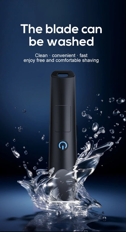 Small Hair Clipper for Home Use – USB Rechargeable, Portable with Replaceable Nozzle