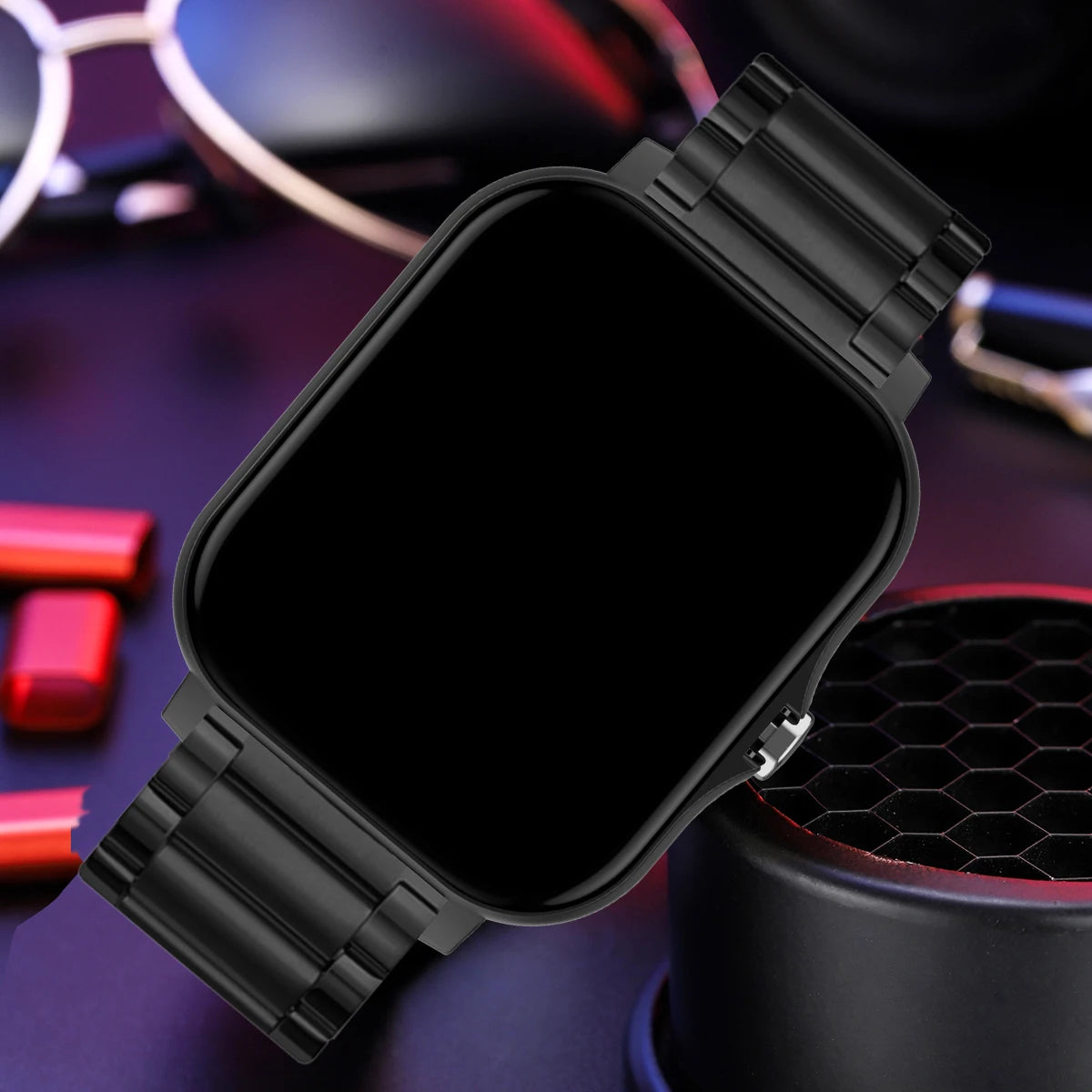 Waterproof Smart Watch – Bluetooth Call, Message Alerts & Fitness Tracker for Android & iPhone