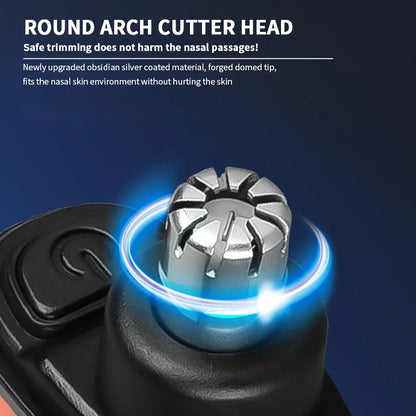Electric Ear & Nose Hair Trimmer – Portable Painless Groomer for Men