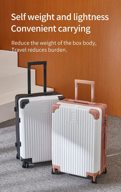100% Aluminum Magnesium Alloy Travel Luggage – Trolley Carry-On & Checked Luggage 20", 22", 24", 26", 28" with Cup Holder