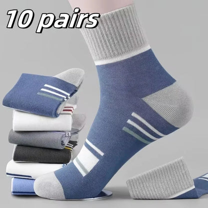 Men’s Socks – Sweat-Absorbing, Deodorant, Winter Business & Sports Stockings