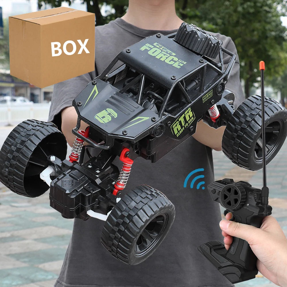 Six-Wheel Drive RC Car – Cross-Country Climbing Spray Racing Car for Kids & Adults