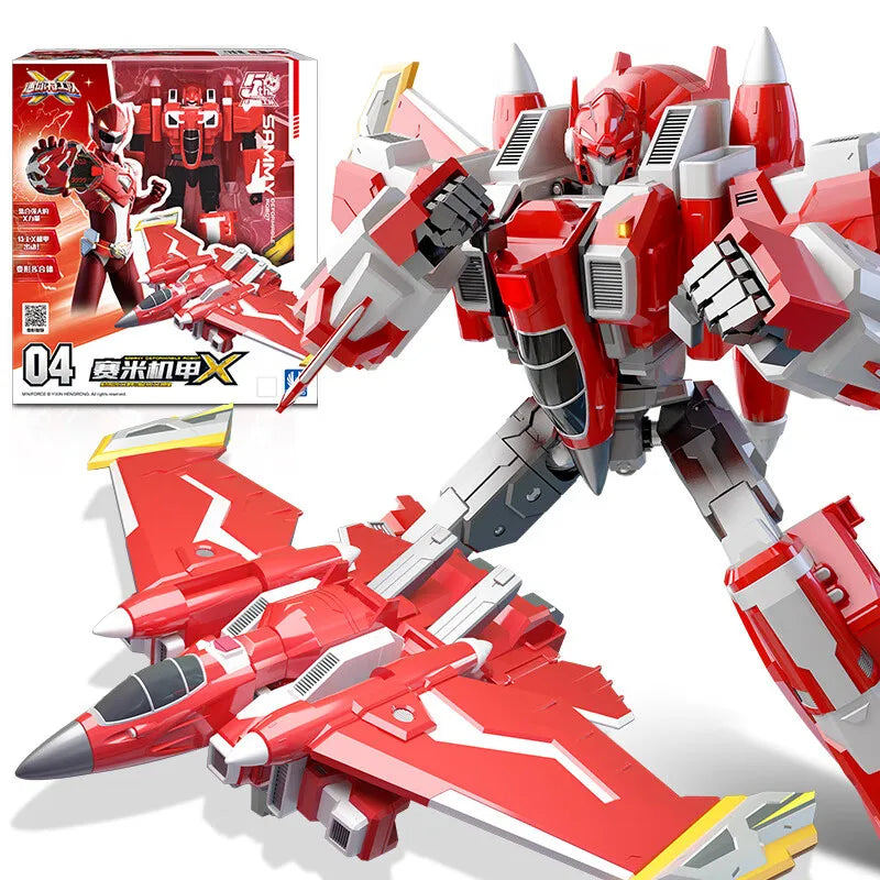 Mini Force Super Dinosaur Power Robot Toy – Transformation Action Figure Car & Airplane Deformation Toy