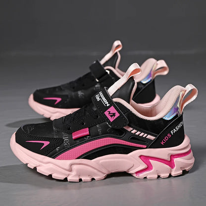 Kids Girls Running Shoes – Breathable, Non-Slip Sneakers for School, Sports & Outdoor Activities
