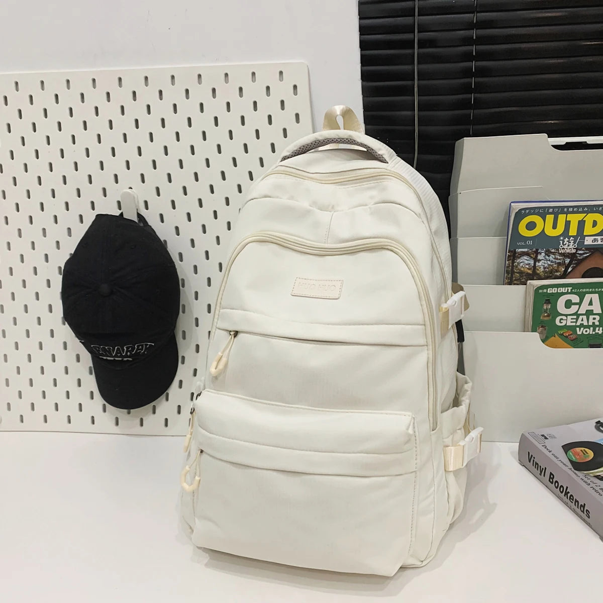 Unisex Japanese Style Schoolbag – Large-Capacity High School & Junior Student Backpack
