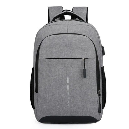 Men’s Large Capacity Backpack – Simple Fashion Travel & Laptop Bag for Male/Female Students