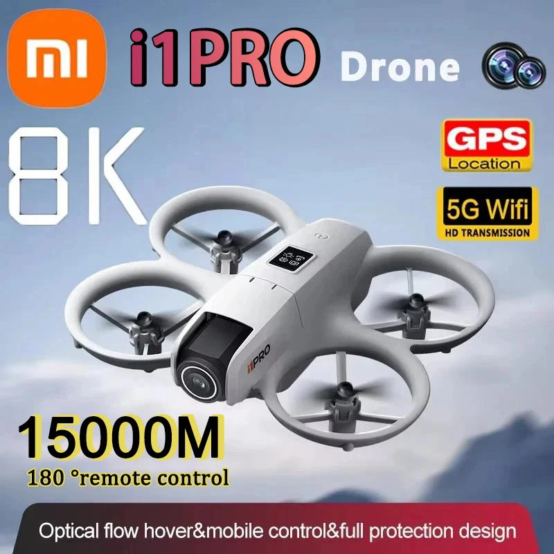 Xiaomi i1Pro Drone 8K Professional Camera – 5G WiFi FPV UAV Quadcopter with Screen Remote & Obstacle Avoidance