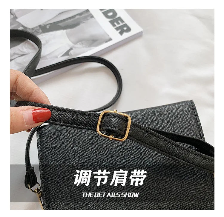Style Women’s Shoulder Bag with Lock Closure – Trendy Embossed Crossbody Bag for Women