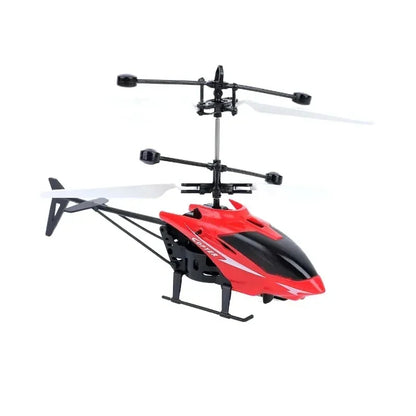 Mini Rechargeable RC Drone for Kids – Fall-Resistant Safe Remote Control Helicopter Toy (No Remote Battery)