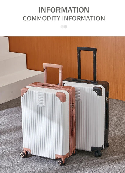 100% Aluminum Magnesium Alloy Travel Luggage – Trolley Carry-On & Checked Luggage 20", 22", 24", 26", 28" with Cup Holder