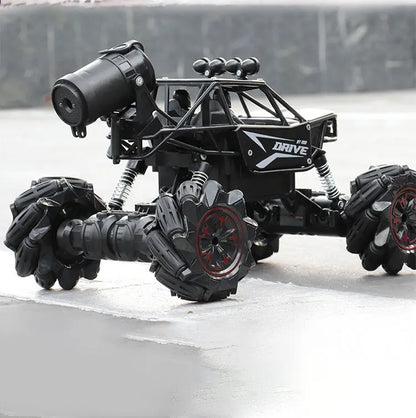 Six-Wheel Drive RC Car – Cross-Country Climbing Spray Racing Car for Kids & Adults