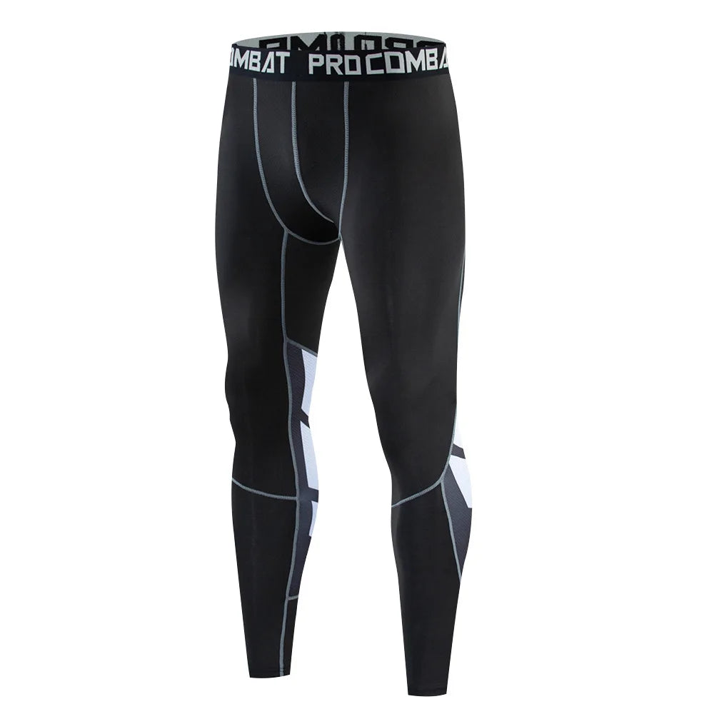 Men’s Compression Pants – Quick Dry Running Tights & Gym Leggings
