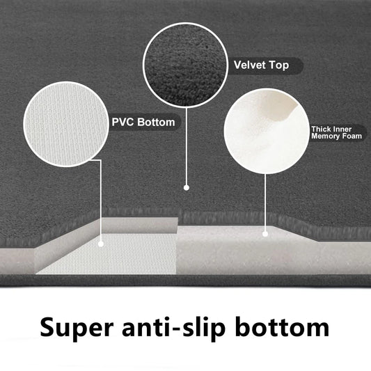 Super Absorbent Floor Mat – Quick Dry Bath Mat for Bathroom & Entryway