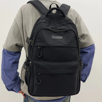 Unisex Japanese Style Schoolbag – Large-Capacity High School & Junior Student Backpack