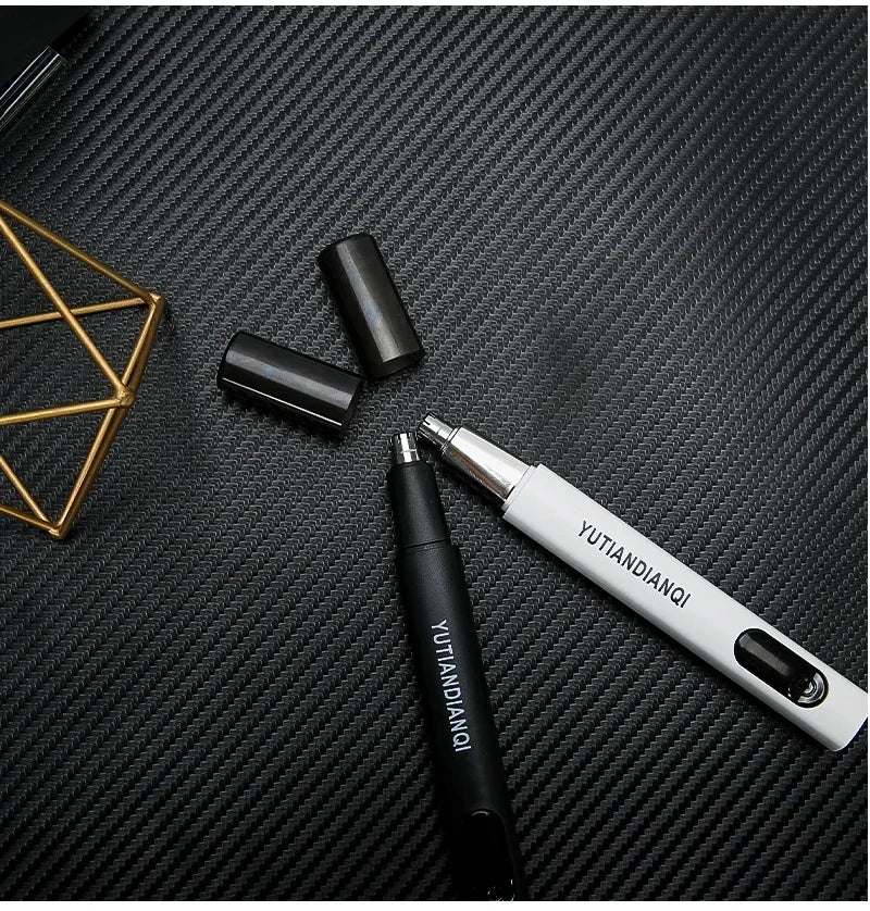 Electric Ear & Nose Hair Trimmer – Portable Painless Groomer for Men
