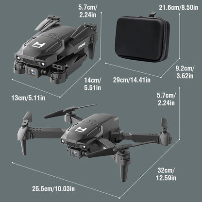 H4 Remote Control Drone 4K HD Dual Camera – WiFi FPV Foldable Quadcopter with One-Key Return | Kids Gift Toy