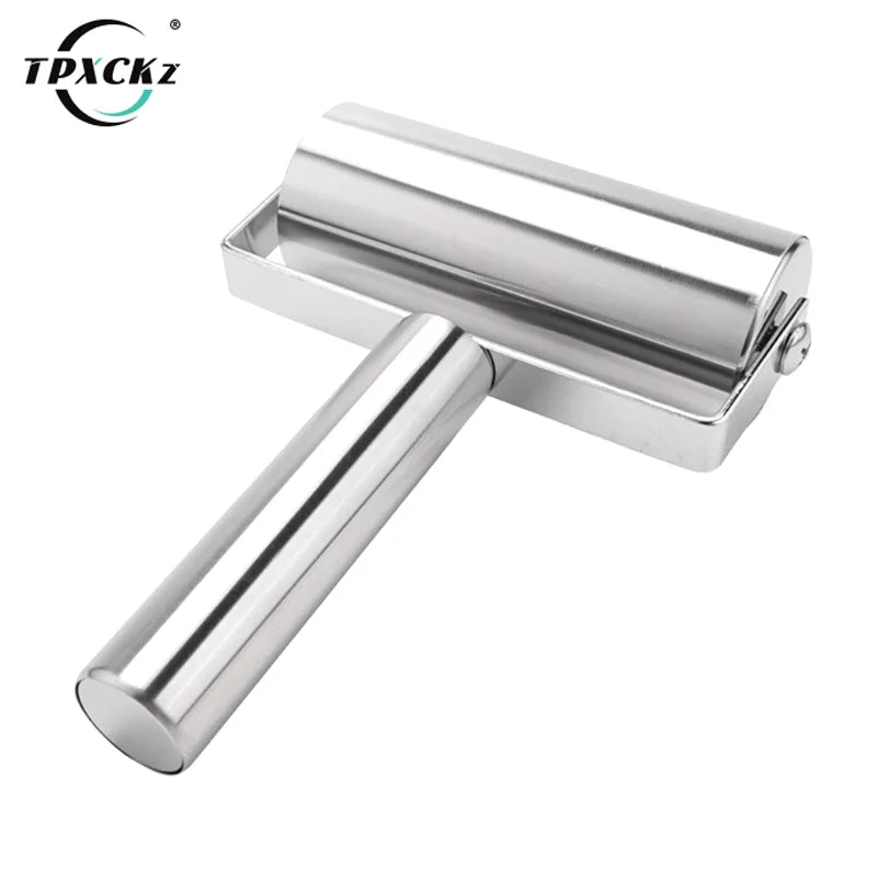 Stainless Steel Double Head Rolling Pin – Non-Stick Dough Roller for Baking