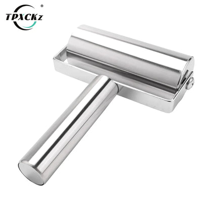 Stainless Steel Double Head Rolling Pin – Non-Stick Dough Roller for Baking