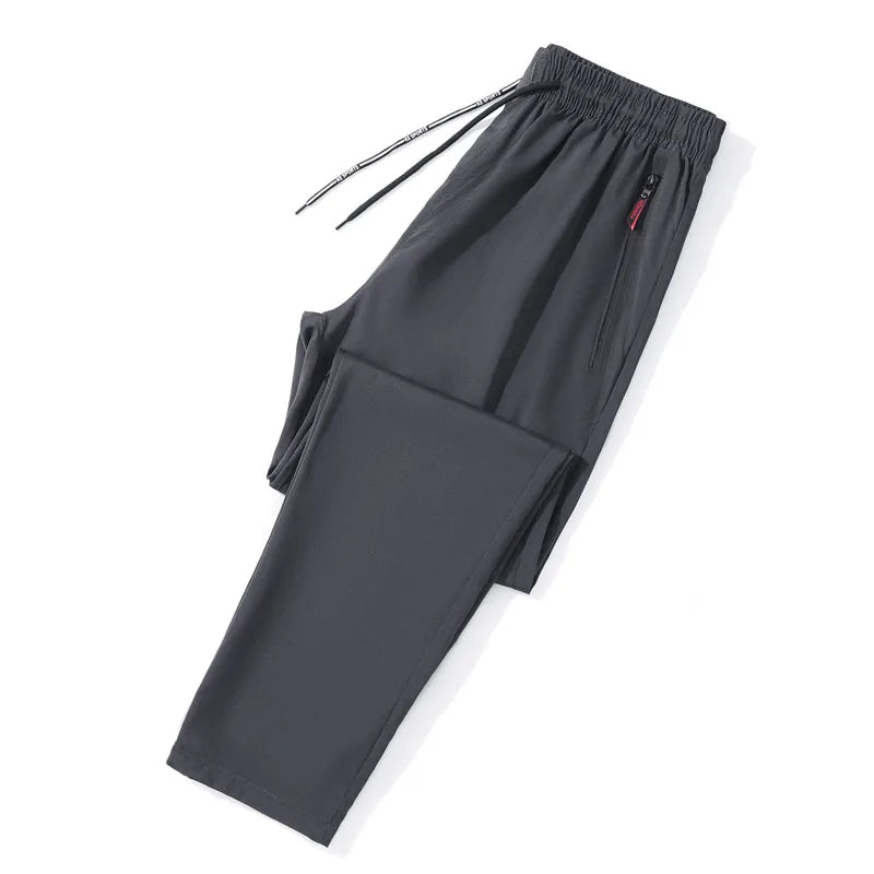Men’s Casual Pants – Slim Fit Jogger Trousers with Elastic Waist S-3XL
