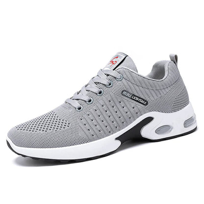 Men’s 2025 Trend Breathable Lace-Up Running Shoes – Lightweight Casual Sports Shoes
