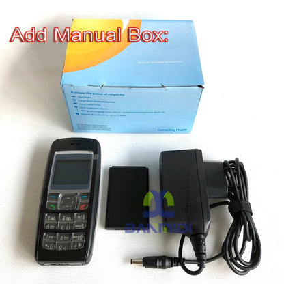 Original 1600 Mobile Cell Phone – 2G GSM 900/1800 Unlocked, English & Arabic Keyboard, Made in Finland (2005)