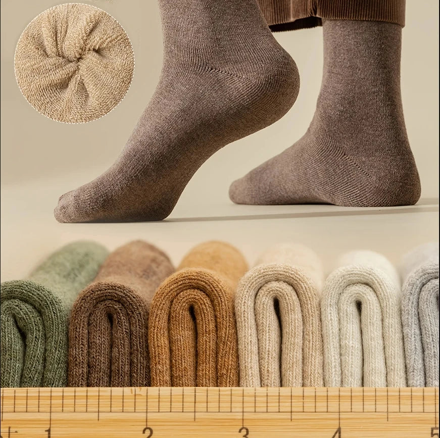 Men’s Socks – Sweat-Absorbing, Deodorant, Winter Business & Sports Stockings