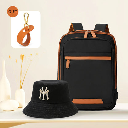 High-Quality USB Rechargeable Laptop Backpack – Waterproof Large Capacity Bag for Men, Women & Students