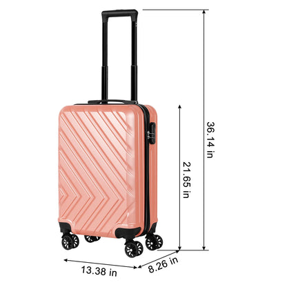 Lockable Luggage Suitcase – Travel-Friendly with 20 Handles & Universal Roller Wheels for Easy Mobility