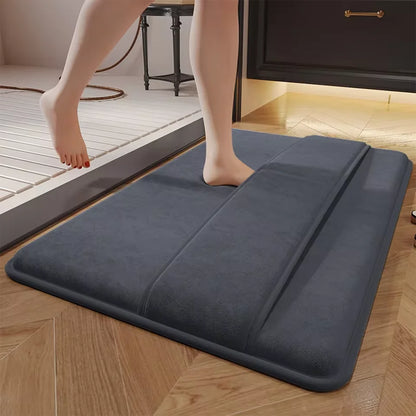 Super Absorbent Floor Mat – Quick Dry Bath Mat for Bathroom & Entryway