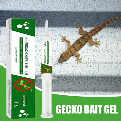 Gecko Repeller Outdoor Reptile Prevention Gel | Natural Lizard Repellent Fast-Acting Gecko Bait for Home, Lawn & Porch