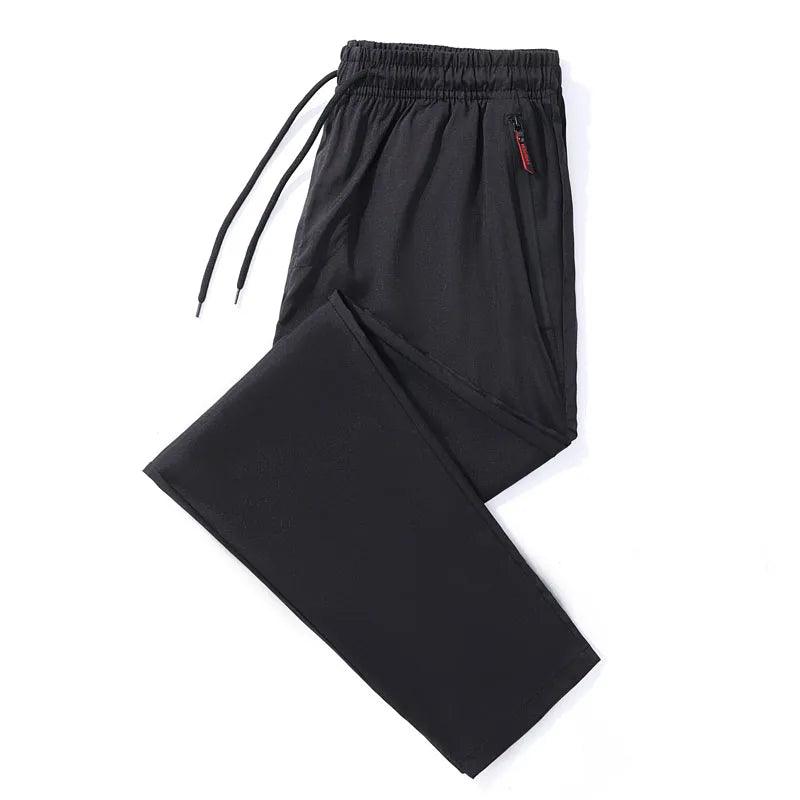 Men’s Casual Pants – Slim Fit Jogger Trousers with Elastic Waist S-3XL