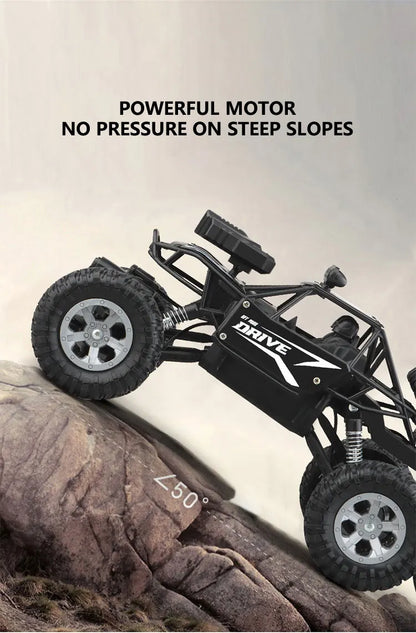 Six-Wheel Drive RC Car – Cross-Country Climbing Spray Racing Car for Kids & Adults