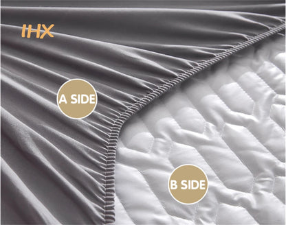 Waterproof Thicken Mattress Pad Protector | Skin-Friendly Durable Fitted Sheet Bed Cover | Latex Mat Cover 150x200 / 160x200 / 180x200