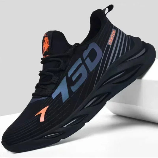 Men’s Slip-On Sneakers – Lightweight Casual Running Shoes, Breathable Walking & Training Tennis Shoes