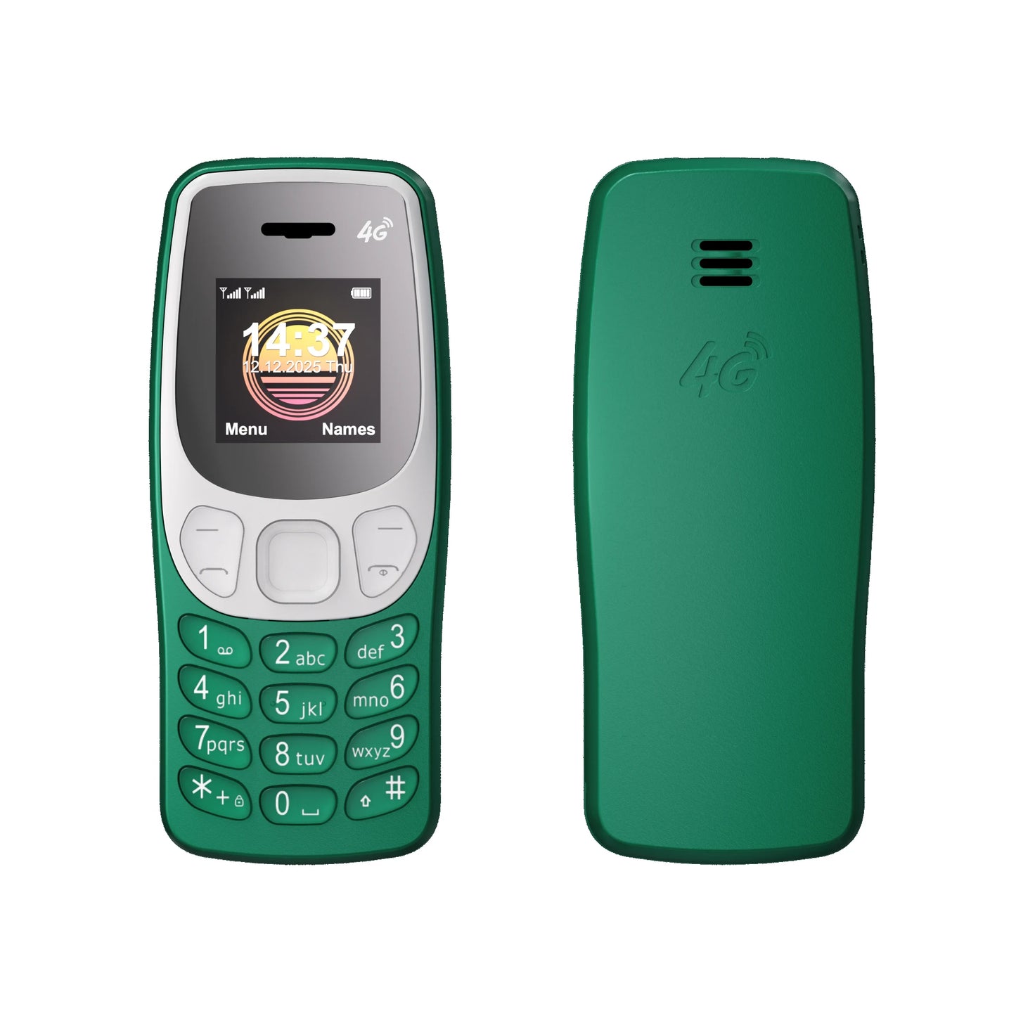 4G LTE Mini Mobile Phone – Dual SIM, Auto Redial, Call Recorder, Music Player, Blacklist Function