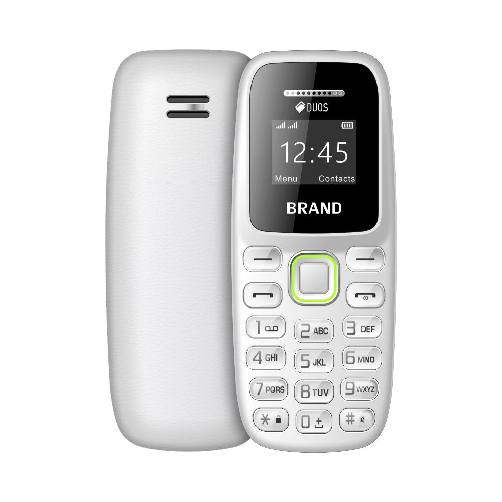 SERVO BM310 Mini Mobile Phone – Dual SIM Standby, Call Recording, Bluetooth Dial, Blacklist, MP3 Player, 2G GSM Small Cellphone