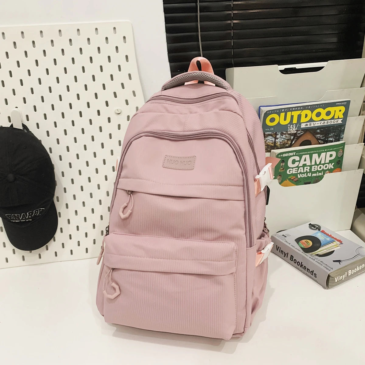 Unisex Japanese Style Schoolbag – Large-Capacity High School & Junior Student Backpack
