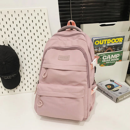 Unisex Japanese Style Schoolbag – Large-Capacity High School & Junior Student Backpack