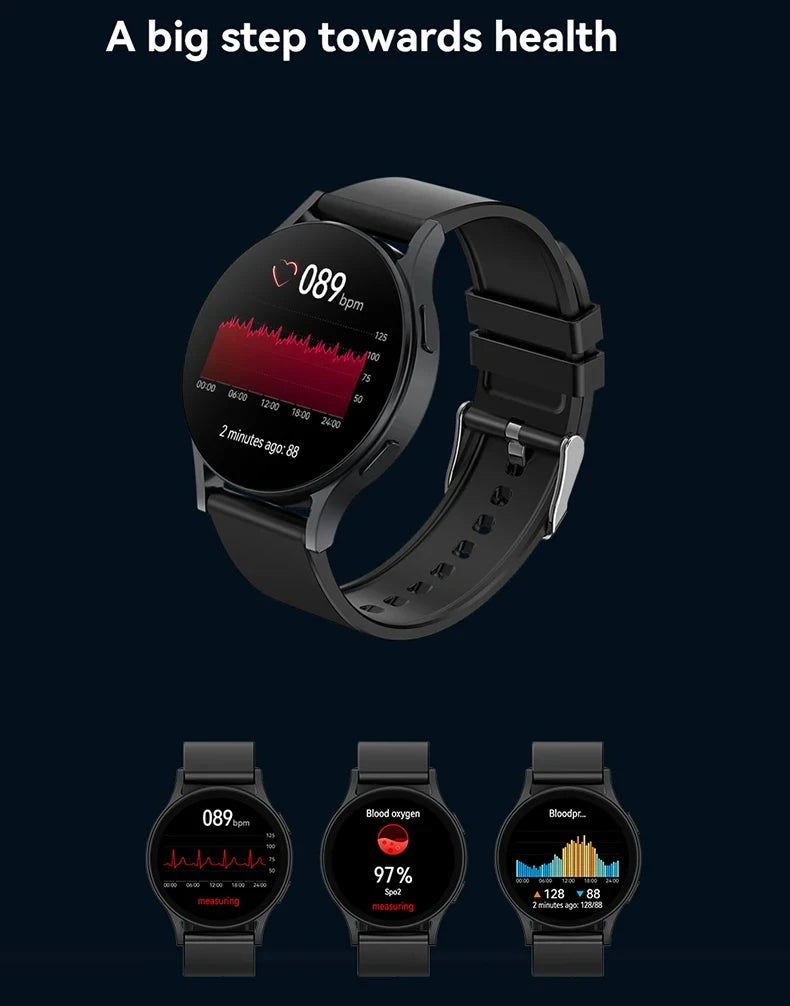 Smart Watch 6 – Bluetooth Call, Sports & Health Monitoring Smartwatch for Men & Women, Android & iOS