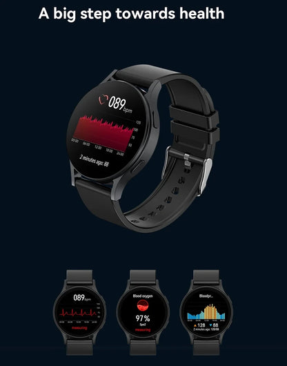 Smart Watch 6 – Bluetooth Call, Sports & Health Monitoring Smartwatch for Men & Women, Android & iOS