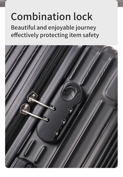100% Aluminum Magnesium Alloy Travel Luggage – Trolley Carry-On & Checked Luggage 20", 22", 24", 26", 28" with Cup Holder