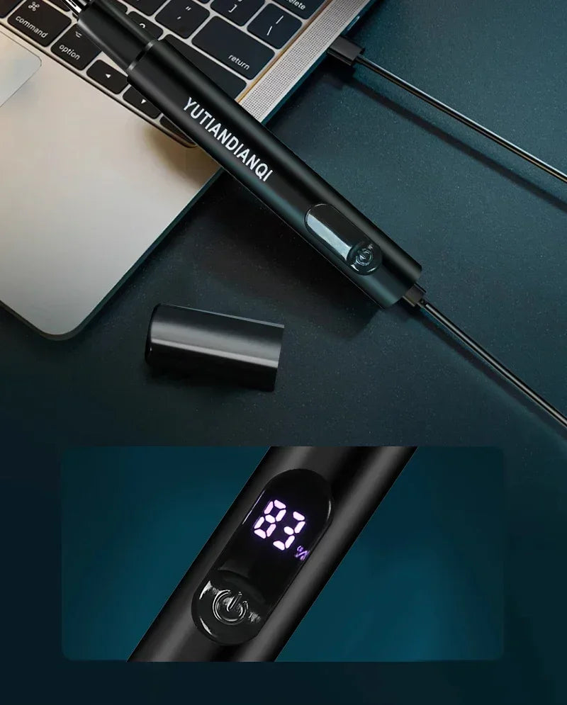 Electric Ear & Nose Hair Trimmer – Portable Painless Groomer for Men