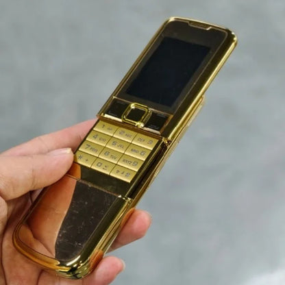 New Classic 8800 Slider Phone – 2.4" Screen, 2G GSM Dual SIM Dual Standby, Bluetooth, Multi-Language Mobile