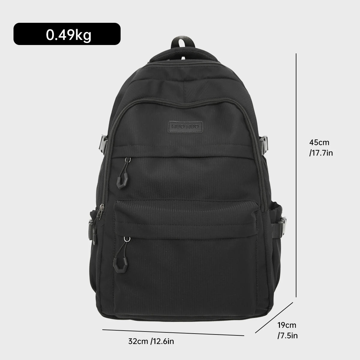 Unisex Japanese Style Schoolbag – Large-Capacity High School & Junior Student Backpack