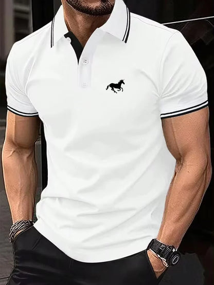 Men’s Classic Polo Shirt – Short Sleeve Summer Casual T-Shirt S-3XL